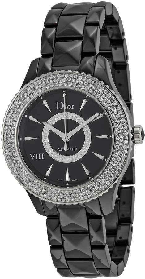 dior black watch|dior watch with diamonds price.